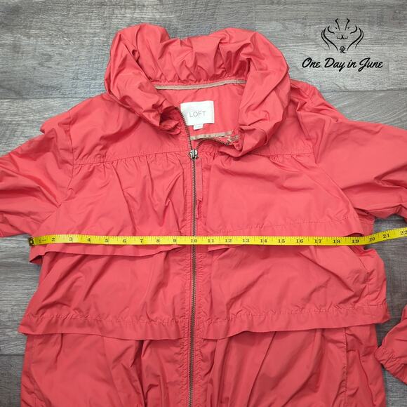 Loft Zip Front Jacket Size M - Picture 3 of 5